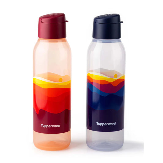 Tupperware Eco Chic Bottle Rise n Shine, 750ml (Set of 2)