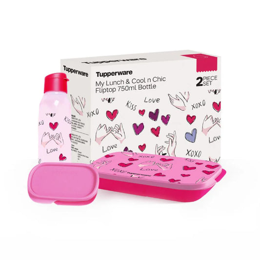 TUPPERWARE MY LUNCH HEART N HAND SET (1PC)