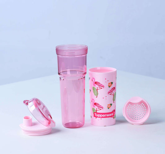 Tupperware GEN II DRINKING FLASK FLAMINGO